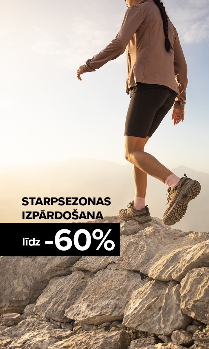 Sezonas vidus izpārdo&scaron;ana līdz -60%! Izvēlies tagad un ietaupi. Piedāvājums spēkā līdz 2026 05 31 atlasītām precēm. Bezmaksas atgrie&scaron;ana 365 dienu laikā.